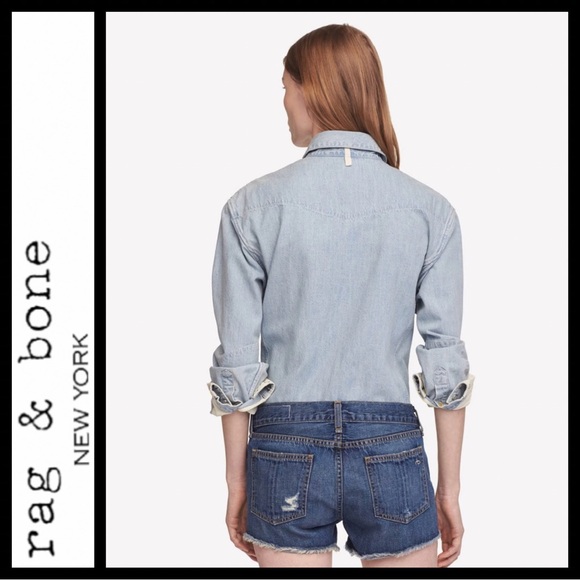 NWT Rag & Bone Cut Off Johny Shorts - Picture 5 of 11